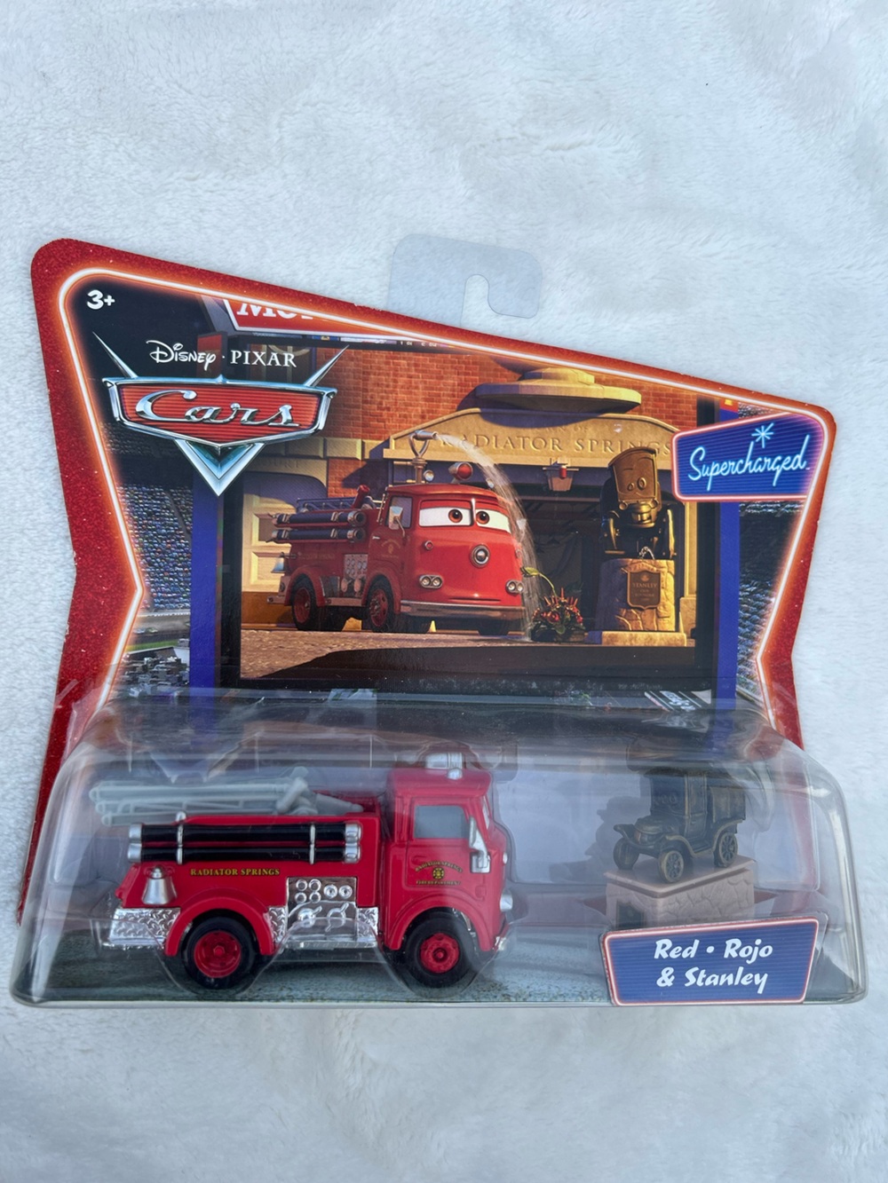 Mattel Cars Red, Rojo and Stanley Supercharged Series